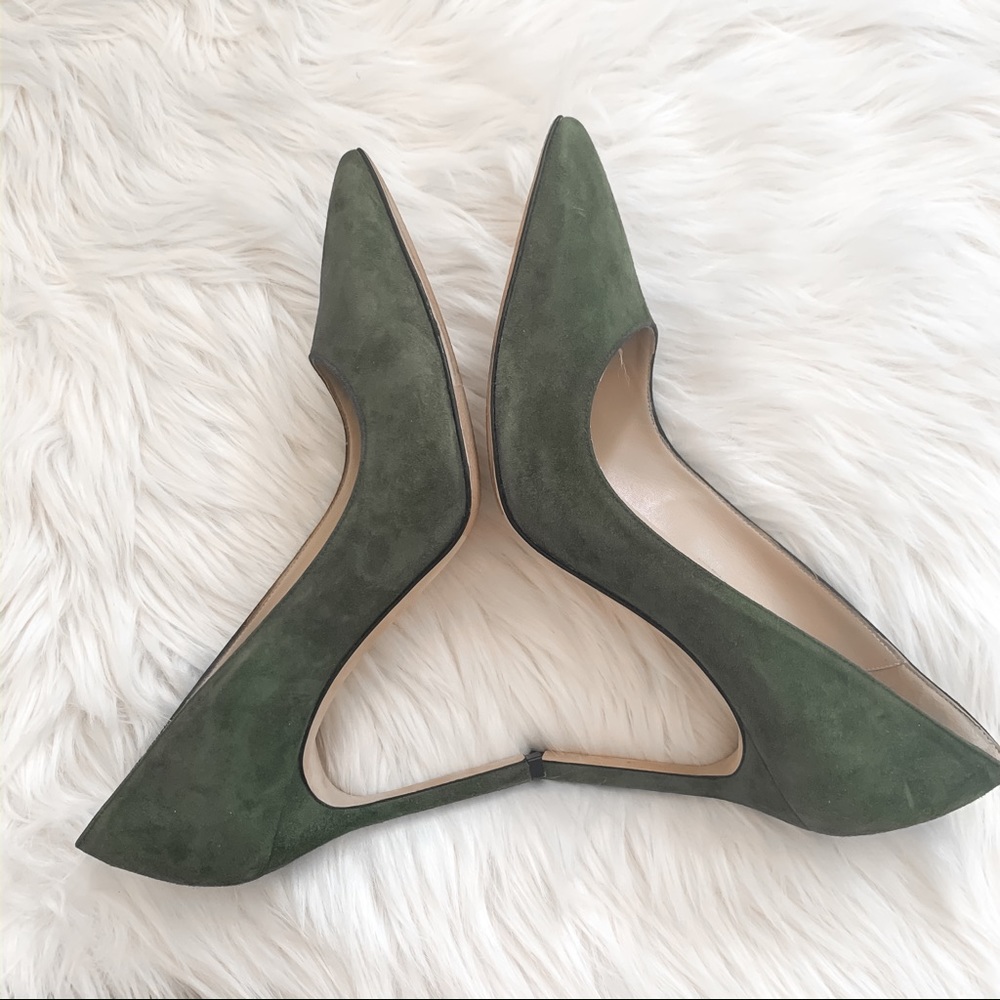 š„°Soldā¹ļøManolo Blahnik BB pointed pumps size 37.5 - Picture 3 of 5